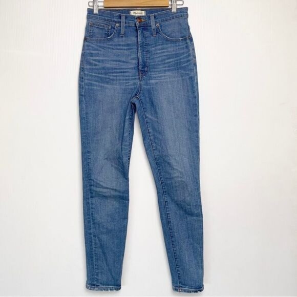 Madewell 11" High-Rise Skinny Jeans in Maricopa Wash AG164 size 27 - Picture 8 of 8